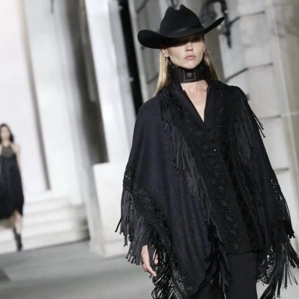 Ralph Lauren Purple Label Fringe Cover